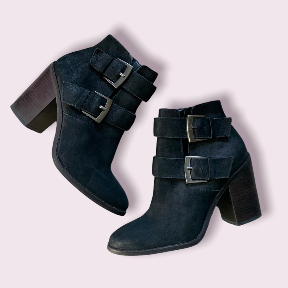 Steve Madden Leather Heeled Boot | Sz. 6.5